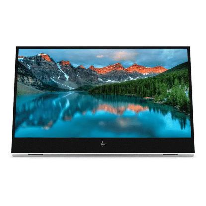 Picture of HP E14 14' FHD IPS USB-C Portable Monitor 1920x1080 Dual USB Type-C Tilt Adjustable Low Light Mode Slim Lightweight includes Sleeve 3yrs wty