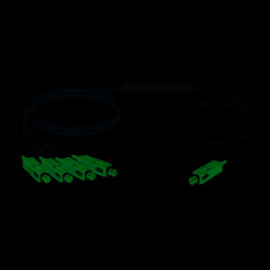 Picture of Ubiquiti UFiber Gigabit Passive Optical Network Splitter 1:4, For Use With UFiber OLT Solutions, Terminated With SC/APC Connector,