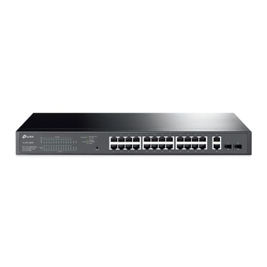 Picture of TP-Link TL-SG1428PE 28-Port Gigabit Easy Smart Switch with 24-Port PoE+ 32xVLAN 56Gbps Switching Capacity Rack Mountable