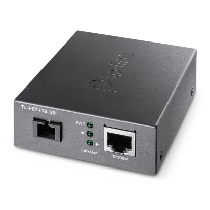 Picture of TP-Link TL-FC111B-20 10/100 Mbps WDM Media Converter - IEEE 802.3u 1550nm 20KM (Compatible with TL-FC111A-20)