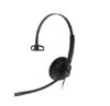 Picture of Yealink YHS34 Mono Wired Headset with QD to RJ Port, Wideband Noise-Canceling Headset, Monaural Ear, RJ9, QD Cord, Leather Ear Piece, Hearing Protecti