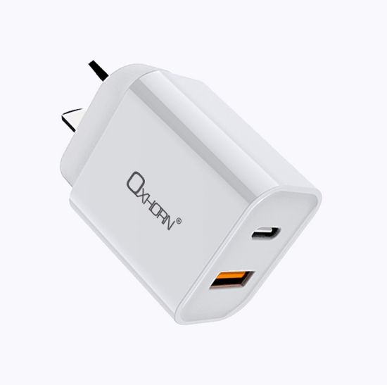 Picture of Oxhorn USB Type-C and Type-A 3.0 Quick Charge 20W Charger