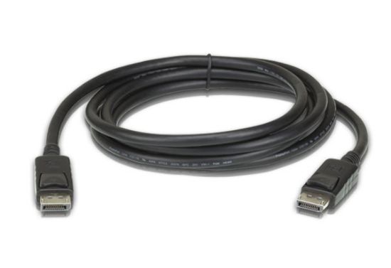 Picture of Aten 3m DisplayPort Cable, supports up to 8K (7680 x 4320 @ 60Hz), DP 1.4, High Bit Rate 3 (HBR3) bandwidth of 32.4 Gbps