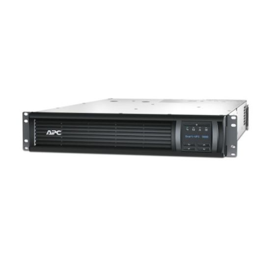 Picture of APC Smart-UPS, Line Interactive, 3kVA, Rackmount 2U, 230V, 8x IEC C13+1x IEC C19 outlets, SmartConnect Port+SmartSlot, AVR, LCD