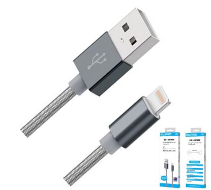 Picture of 8Ware Premium 1m Apple Certified USB Lightning Data Sync Fast Charging Cable for iPhone X XS XR Max 8 7 6 iPad Air Mini iPod Retail Pack