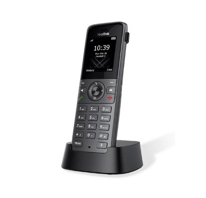 Picture of Yealink W73H High-Performance IP DECT Handset, HD Audio, Long Standby Time of 400 hours,Up to 35hours talk time, Noise Reduction, Microsoft SIPGateway