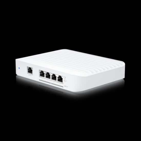 Picture of Ubiquiti UniFi Switch Flex XG - Layer 2 Switch with (4) 10GbE RJ45 Ports and (1) GbE, 802.3at PoE+ RJ45 Input,