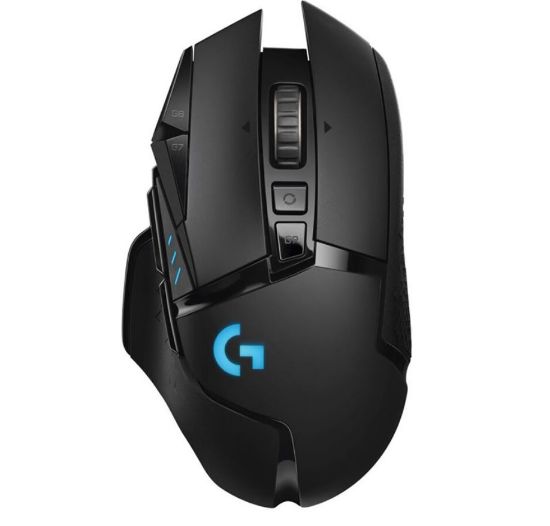 Picture of Logitech G502 Lightspeed USB Wireless Gaming Mouse 1ms 16000 DPI Mechanical Button Shifting POWERPLAY RGB Lighting 114g 16g weight