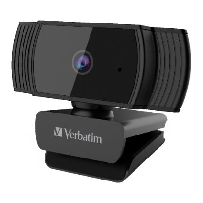 Picture of Verbatim Webcam Full HD 1080P with Auto Focus - Black