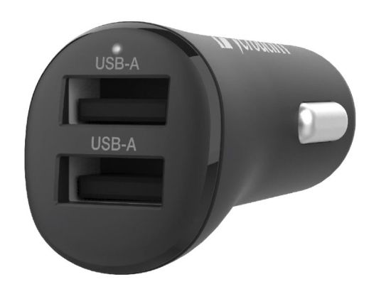 Picture of (LS)Verbatim Car Charger - Dual Port 3.4A - Black