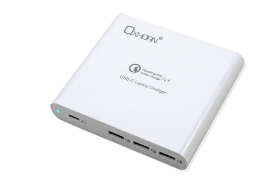 Picture of Oxhorn Multi-Functional USB Type C Laptop 87W Notebook Charger - Quick Charge, HP, ASUS, Lenovo, Dell, Acer, Toshiba, Samsung *Clearance*