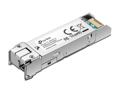 Picture of TP-Link 1000Base-BX WDM Bi-Directional SFP Module (TL-SM321A-2) TX: 1550nm, RX: 1310nm, Up to 2KM Transmission Distance, LC Simplex