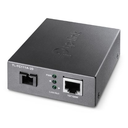 Picture of TP-Link TL-FC111A-20 10/100 Mbps WDM Media Converter - IEEE 802.3u 1550nm 20KM (Compatible with TL-FC111B-20)