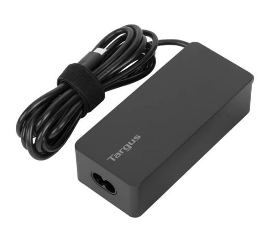 Picture of Targus 65W USB-C Charger Power Delivery Charge USB-C Laptop Tablet Mobile Phone Built-in Power Supply Protection 1.8M Cable 2yrs wty
