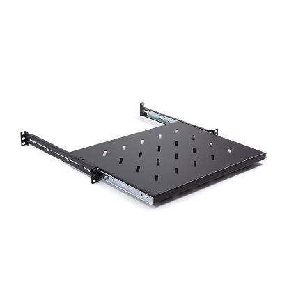 Picture of LDR Sliding 1U Shelf Recommended for 450mm to 600mm Deep Server Racks, Supports rail to rail depth of 365mm to 500mm
