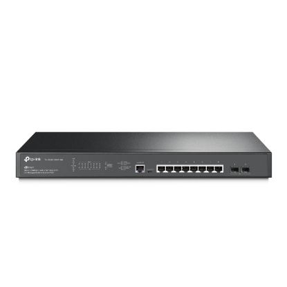 Picture of TP-Link SG3210XHP-M2 JetStream 8-Port 2.5GBASE-T and 2-Port 10GE SFP+ L2+ Managed Switch with 8-Port PoE+ 2xFan Rack Mountable IGMP Snooping,Omada