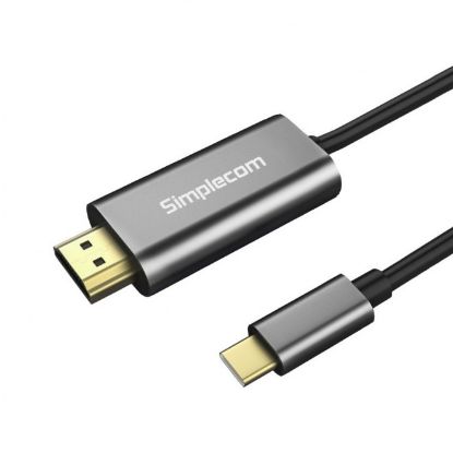 Picture of Simplecom DA321 USB-C Type C to HDMI Cable 1.8M (6ft) 4K@30Hz