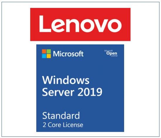 Picture of LENOVO Windows Server 2019 Standard Additional License (2 core) (No Media/Key) (Reseller POS Only) ST50 / ST250 / SR250 / ST550 / SR530 / SR550 / SR65