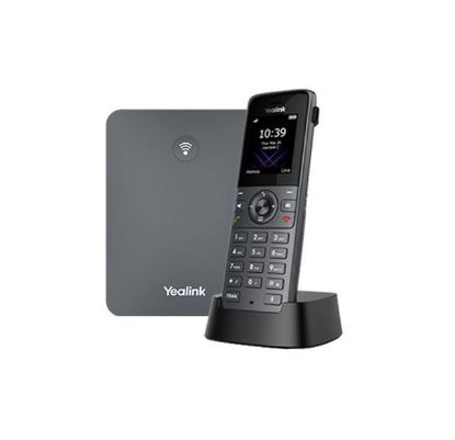 Picture of Yealink W73P High-Performance IP DECT Solution including W73H Handset and W70B Base Station, Up to 20 simultaneous calls, Flexible Noise Reduction