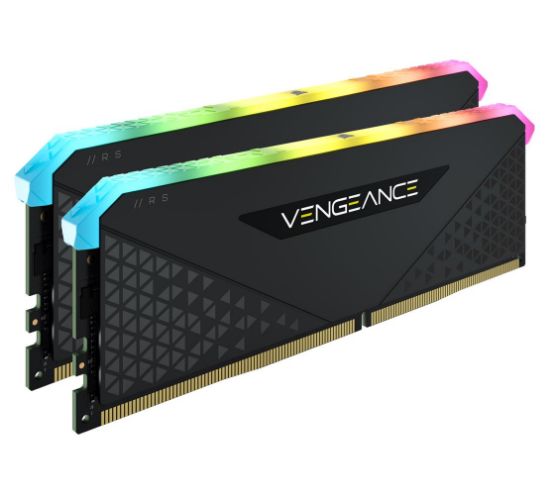 Picture of (LS)Corsair Vengeance RGB RS 16GB (2X8GB) DDR4 3600MHz C18 18-22-22-42 Black Heatspreader Desktop Gaming Memory