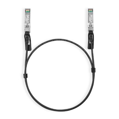 Picture of TP-Link TL-SM5220-1M 1 Meter 10G SFP+ Direct Attach Cable, Drives 10 Gigabit Ethernet, 10G SFP+ Connector on Both Sides (Replaces TXC432-CU1M)