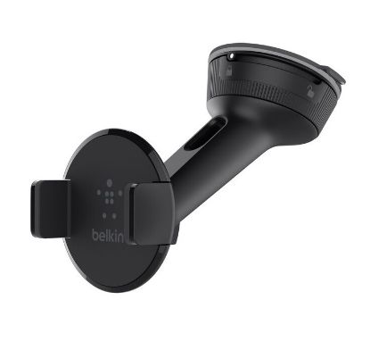 Picture of Belkin Car Universal Mount - Black (F8M978BT), Compatible up to 6' Devices, 360 Degrees Rotation,Securely Attaches to Dash/Windscreen,2 Years Warranty