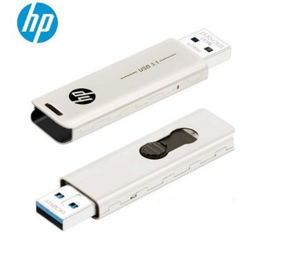 Picture of HP X796W 32GB USB 3.1 Type-A 70MB/s Flash Drive Memory Stick Thump Key 0°C to 60°C 5V Capless Push-Pull Design External Storage for Windows 10 11