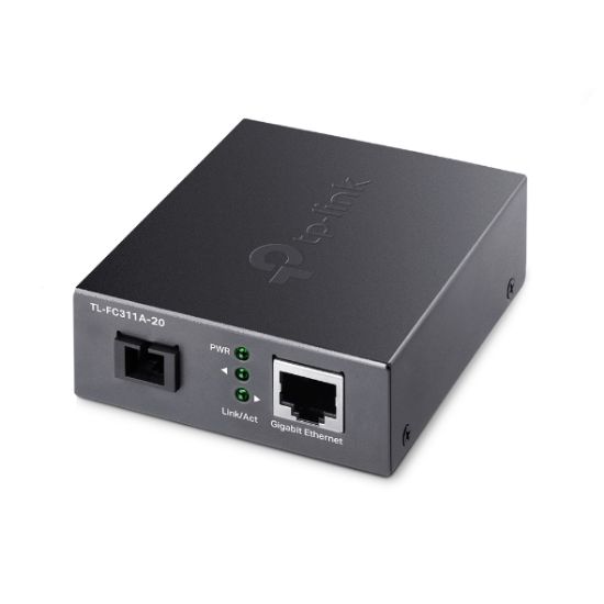 Picture of TP-Link TL-FC311A-20 Gigabit WDM Media Converter - IEEE 802.3u 1550nm 20KM 9/125 μm Single-Mode Fiber (Compatible with TL-FC311B-20)