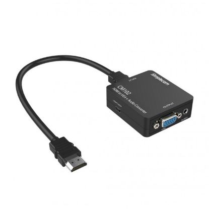 Picture of Simplecom CM102 HDMI to VGA + Audio 3.5mm Stereo Converter