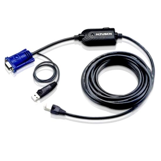 Picture of Aten KVM Cable Adapter with RJ45 Male 4.5M cable to VGA & USB to suit KH and KL series except KL1108V/KL1116V