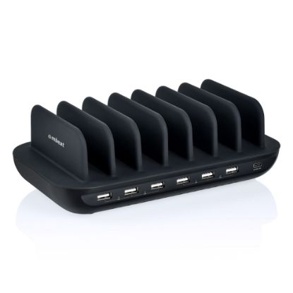 Picture of mbeat® Gorilla Power 60W 7 Port USB-C & USB Charging Station 6× USB-A 1× USB-C PD Output Power: Total 60W Product Weight: 0.66kg