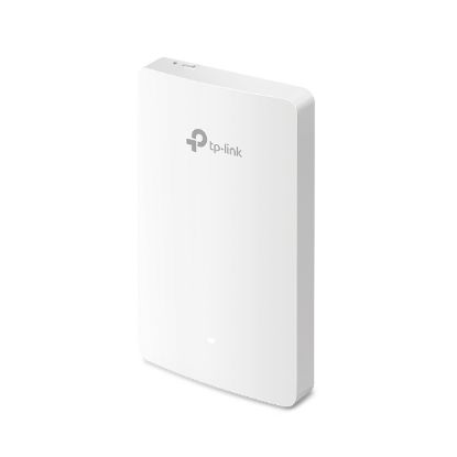 Picture of TP-Link EAP615-Wall Omada AX1800 Wall Plate WiFi 6 Access Point, 1201/574 Mbps, 4x Gigabit Ethernet Port, 2x Antenna, Centralised Management