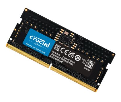 Picture of Crucial 32GB (1x32GB) DDR5 SODIMM 4800MHz C40 1.1V Notebook Laptop Memory