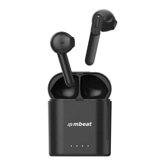 Picture of (LS)mbeat® E1 True Wireless Earbuds/Earphones - Up to 4hr Play time, 14hr Charge Case, Easy Pair Fully charging time 2 hours  Additional play 14 hr