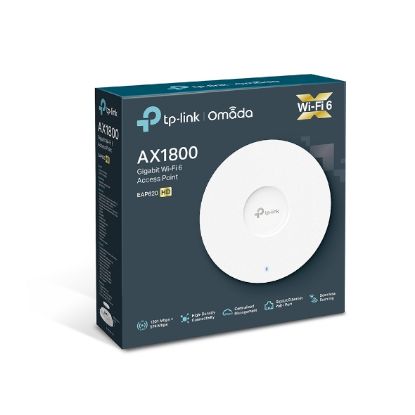 Picture of TP-Link EAP620 HD Omada AX1800 Wireless Dual Band Ceiling Mount Access Point, 1201Mbps @ 5GHz , OFDMA, MU-MIMO, QoS, Mountable