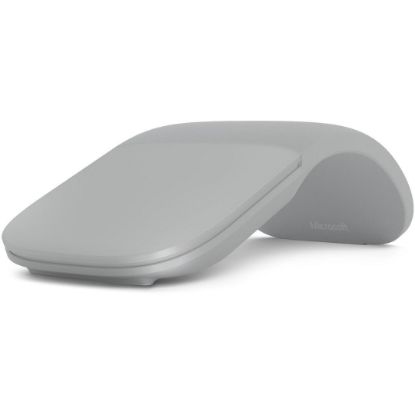Picture of Microsoft Surface Arc Wireless Mouse curved design Surface Pro 11/10/8/9/X Laptop 7/6/5/4- Light Grey