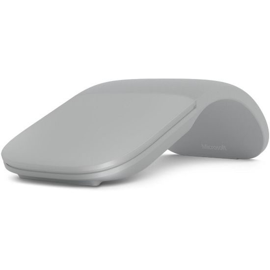 Picture of Microsoft Surface Arc Wireless Mouse curved design Surface Pro 11/10/8/9/X Laptop 7/6/5/4- Light Grey