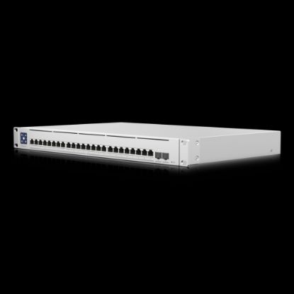Picture of Ubiquiti Switch Enterprise 24-port Switch 24x10GbE Ports, 2x 25G SFP28 Ports For Uplinks, Managed Layer 3 Switch,