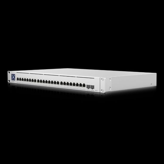Picture of Ubiquiti Switch Enterprise 24-port Switch 24x10GbE Ports, 2x 25G SFP28 Ports For Uplinks, Managed Layer 3 Switch,
