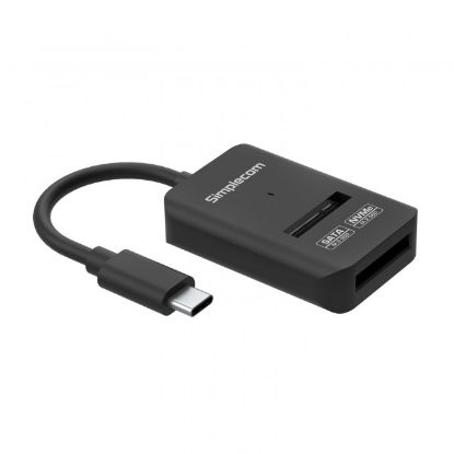 Picture of Simplecom SA506 NVMe / SATA Dual Protocol M.2 SSD to USB-C Adapter Converter USB 3.2 Gen 2 10Gbps