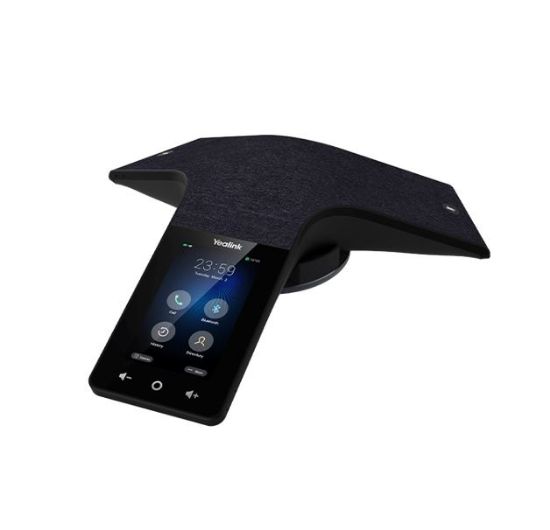 Picture of Yealink CP935W Wireless Wi-Fi Touch-Sensitive Conference Phone, 6-Microphone Array, 360° Voice Pickup, Wi-Fi Mode Support, Rechargeable Battery,BYOD