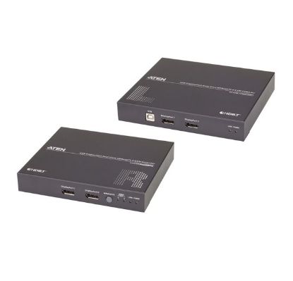 Picture of Aten CE924 USB DisplayPort Dual View HDBaseT™ 2.0 KVM Extender (4K@100m- Single View), EDID Buffer, HDCP Compatible, Built-in 8KV/15KV ESD protection