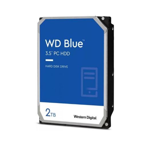 Picture of Western Digital WD Blue 2TB 3.5' HDD SATA 6Gb/s 7200RPM 256MB Cache SMR Tech 2yrs Wty