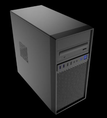 Picture of Aywun 307 Business & Office mATX with 500w PSU. 1x 5.25' External, 24PIN ATX, 8PIN EPS, 2x USB3 +2x USB2 Front HD Audio. 2 Yrs Warranty.