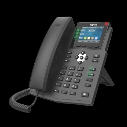 Picture of Fanvil X3U Pro Enterprise IP Phone - 2.8' Colour Screen, 3 Lines, No DSS Buttons, Dual Gigabit NIC, HD Audio Quality, 6 SIP Lines, PoE *LS*