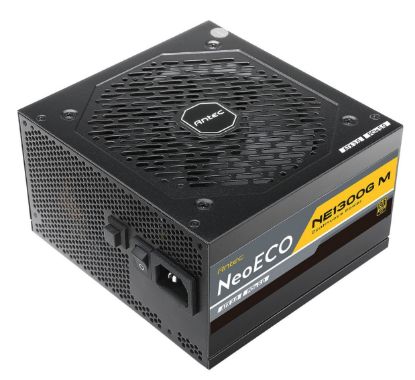 Picture of Antec NE 1300w 80+ Gold, Fully-Modular, ATX 3.0, PCI-E 5.0, 12CM FDB Fan, Japanese Caps, Compact ATX Silent Server Grade Power Supply, PSU, 10 wty