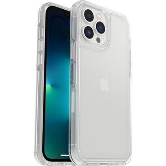 Picture of OtterBox Symmetry Clear Apple iPhone 13 Pro Max / iPhone 12 Pro Max Case Clear - (77-83505), DROP+ 3X Military Standard, 7 Years Warranty