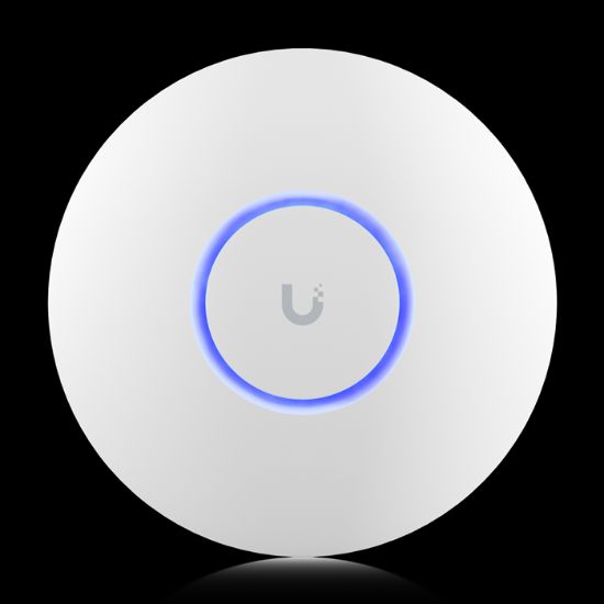 Picture of Ubiquiti U6+,Dual-band WiFi 6 PoE Access Point, 2x2 Mimo, 2.4GHz @ 573.5Mbps & 5GHz @ 2.4Gbps,300+ Devices*No POE Injector*Upgrade UAP-AC-LITE