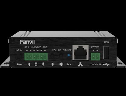 Picture of Fanvil PA3 Video Intercom & Paging Gateway, 2 SIP Lines, 1 Speaker interface and 1 microphone interface, Support USB or TF Card, Support POE