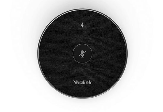 Picture of Yealink VCM36-W Wireless Microphone for Video Conference System, HD Voice 6-Meter 360° Voice Pickup, Full-Duplex technology, USB cable, 2 Y Warranty
